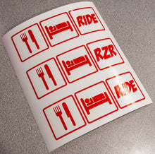 Load image into Gallery viewer, Eat, Sleep, RZR - STICKER