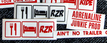 Load image into Gallery viewer, Eat, Sleep, RZR - STICKER