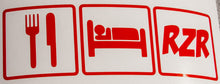 Load image into Gallery viewer, Eat, Sleep, RZR - STICKER