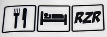 Load image into Gallery viewer, Eat, Sleep, RZR - STICKER