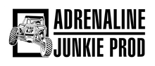 Load image into Gallery viewer, AdrenalineJunkieProd - Main Logo Sticker Horizontal