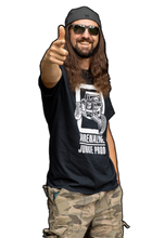 Load image into Gallery viewer, AdrenalineJunkieProd - Original Logo T-Shirt - BLACK #TeamAJP