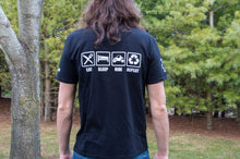 Load image into Gallery viewer, AdrenalineJunkieProd - Original Logo T-Shirt - VARIOUS COLORS - Eat, Sleep, Ride, Repeat - Version 2.0