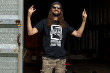 Load image into Gallery viewer, AdrenalineJunkieProd - Original Logo T-Shirt - BLACK #TeamAJP