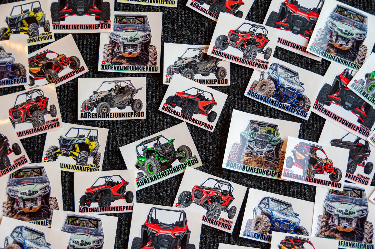 SXS/UTV Vehicle Stickers - AdrenalineJunkieProd – Tagged