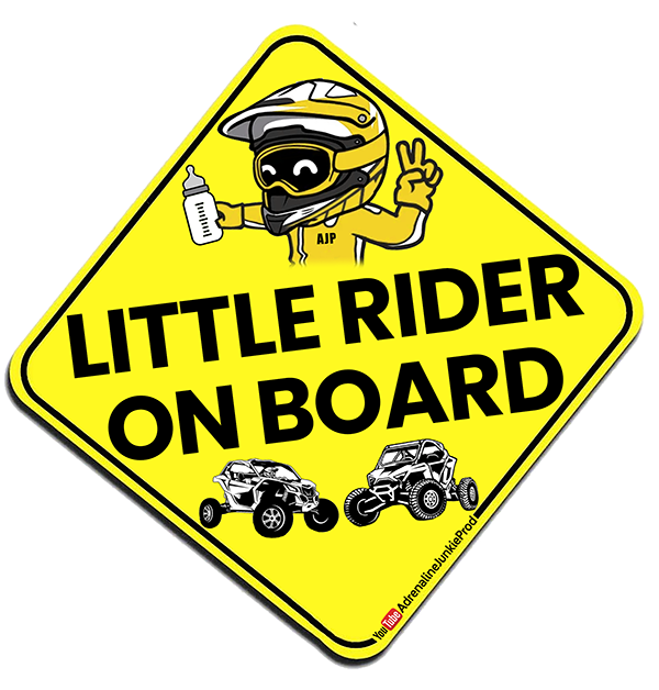 Little Rider On Board Sticker