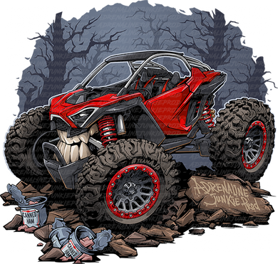Monster RZR Sticker