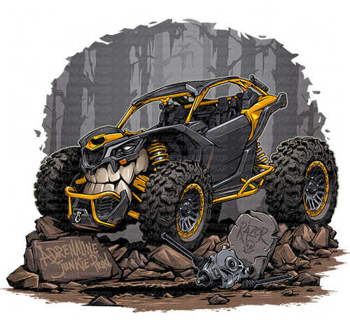 Monster Maverick Sticker