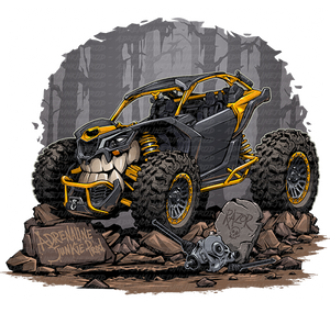 Monster Maverick Sticker