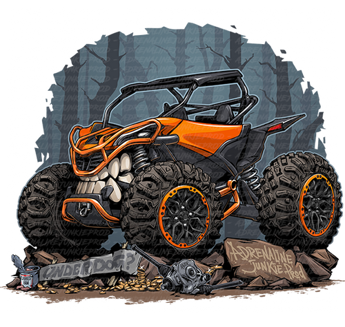 Monster Z-Force Sticker