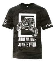 Load image into Gallery viewer, AdrenalineJunkieProd - Camouflage Original Logo T-Shirt - Eat, Sleep, Ride, Repeat