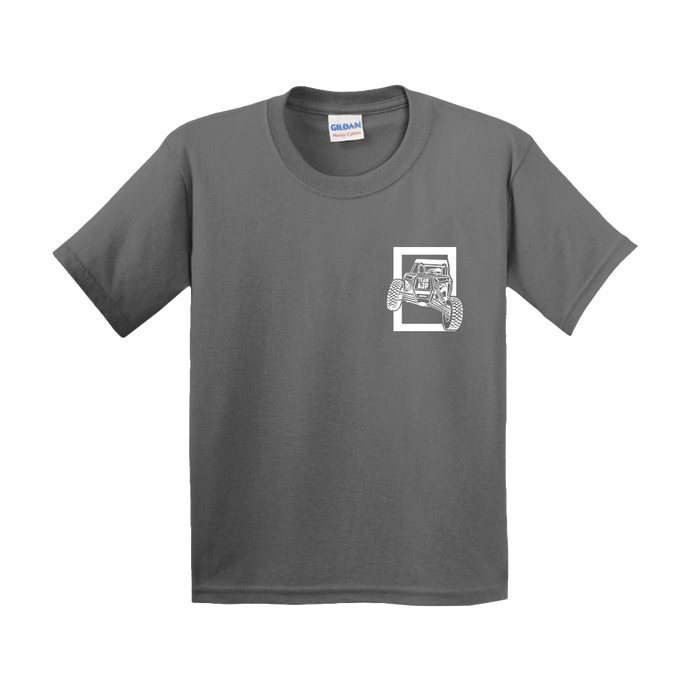 AdrenalineJunkieProd - Kids T-Shirt - Grey