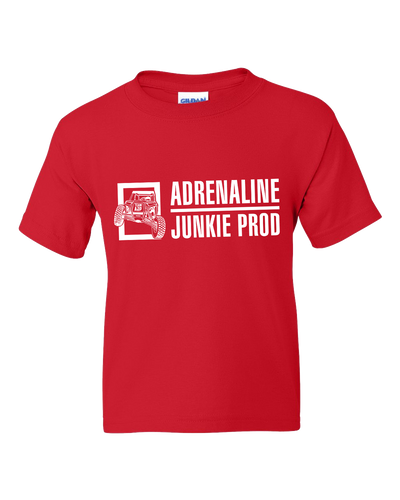 AdrenalineJunkieProd - Kids T-Shirt - Red