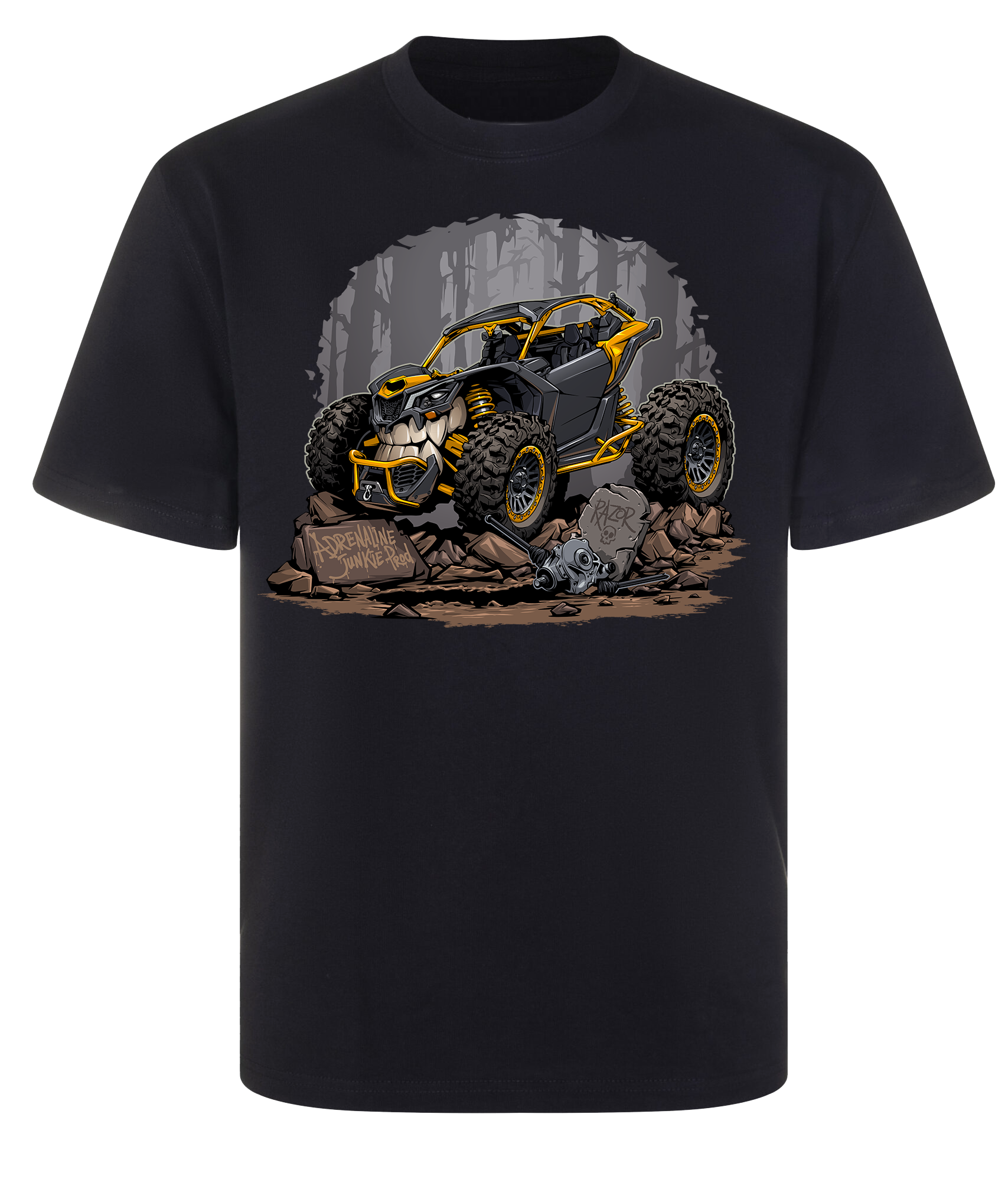 AdrenalineJunkieProd - RZR Logo T-Shirt – #TeamAJP