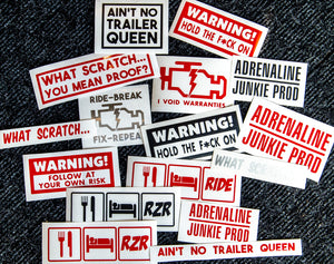 What Scratch... You Mean Proof? - STICKER