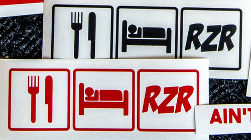 Eat, Sleep, RZR - STICKER
