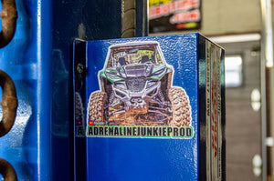 SXS/UTV Vehicle Stickers- Green RMAX Decal - AdrenalineJunkieProd