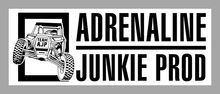 Load image into Gallery viewer, AdrenalineJunkieProd - Main Logo Sticker Horizontal