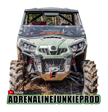 SXS/UTV Vehicle Stickers- Green Commander Decal - AdrenalineJunkieProd