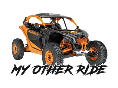 MY OTHER RIDE - Maverick X3 Orange - UTV/SXS Stickers