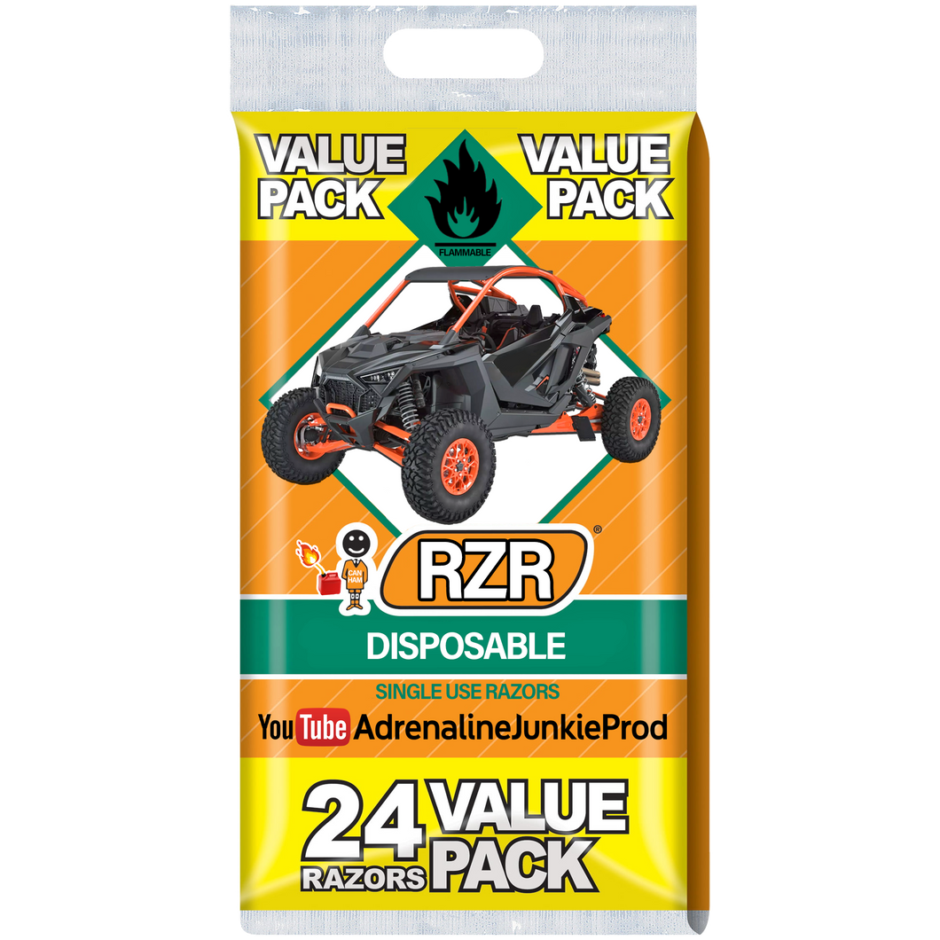 Disposable RZR's - Sticker - AdrenalineJunkieProd