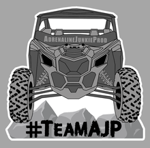 Load image into Gallery viewer, #Team AJP Maverick Sticker - AdrenalineJunkieProd