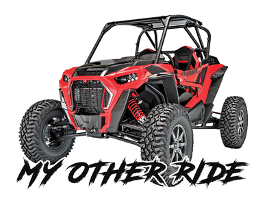 MY OTHER RIDE - RZR Turbo S Decal - UTV/SXS Stickers
