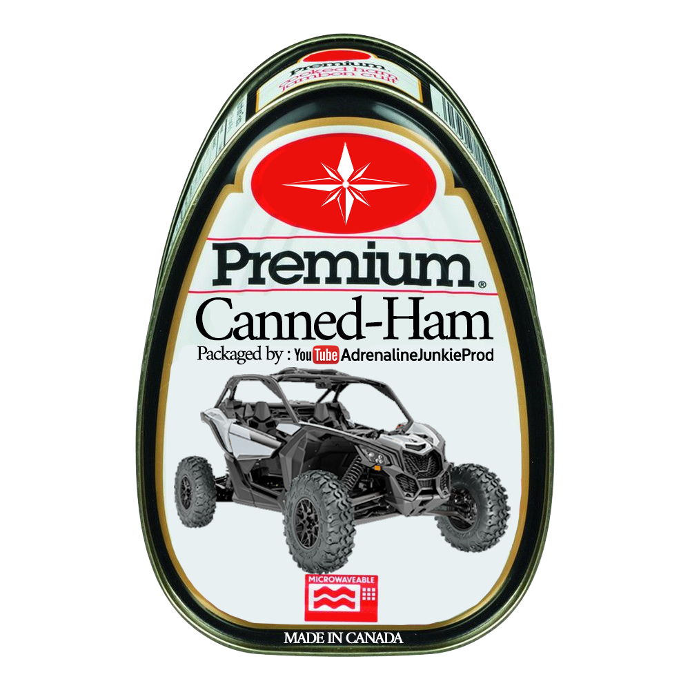 Canned Ham - Sticker - AdrenalineJunkieProd