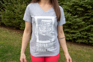 Rough + Dirty Offroad Wife - Ladies T-Shirt - AdrenalineJunkieProd Logo