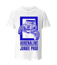 Load image into Gallery viewer, AdrenalineJunkieProd - Original Logo T-Shirt - WHITE #TeamAJP